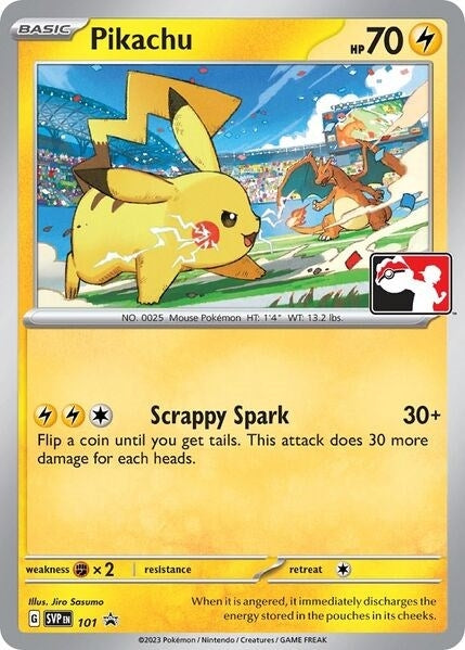 Image for Pikachu - 101 (101) (SVP) - Pokemon