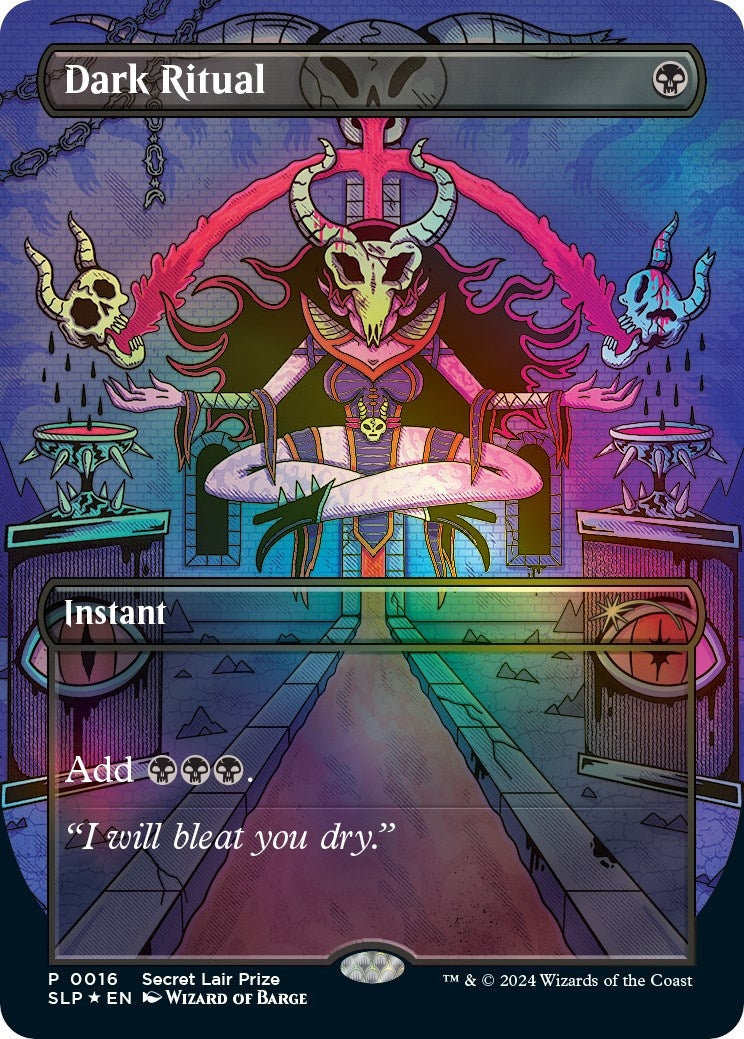 Image for Dark Ritual (16) (Secret Lair Showdown) - Magic: The Gathering