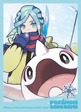Image for Pokemon TCG: Pokemon Center Japan Exclusive Card Sleeves - Pokemon Trainers Grusha & Cetoddle (64-Pack) - Card Sleeves