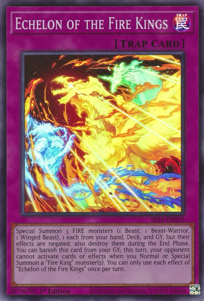 Image for Echelon of the Fire Kings (SR14-EN033) (SR14) - YuGiOh