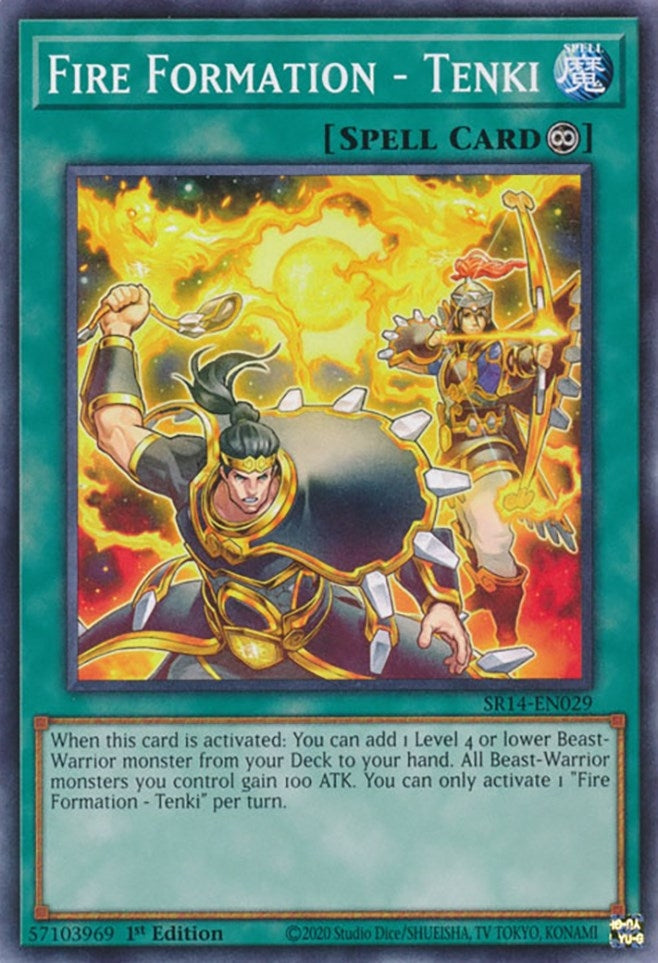 Image for Fire Formation - Tenki (SR14-EN029) (SR14) - YuGiOh