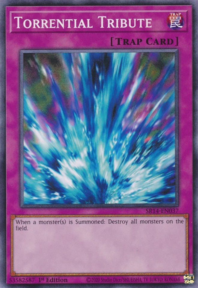 Image for Torrential Tribute (SR14-EN037) (SR14) - YuGiOh