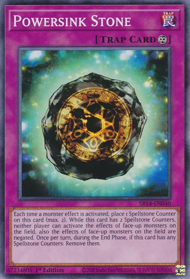 Image for Powersink Stone (SR14-EN040) (SR14) - YuGiOh