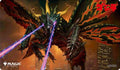 Image for Magic: The Gathering Ikoria: Lair of Behemoths - Battra, Terror of the City Playmat - Playmats