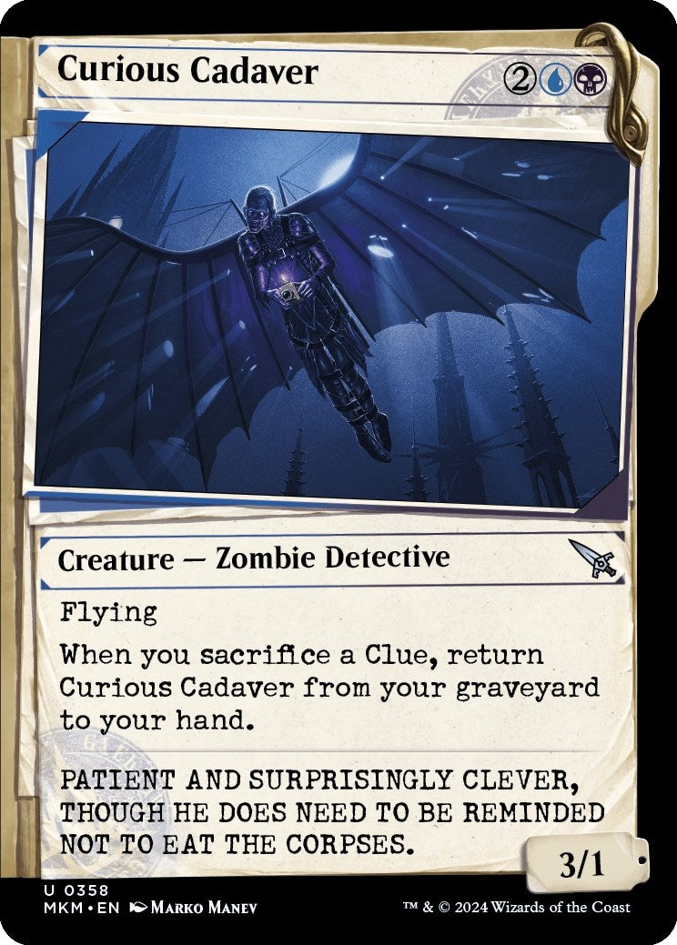 Image for Curious Cadaver (Showcase) (358) (Murders at Karlov Manor) - Magic: The Gathering