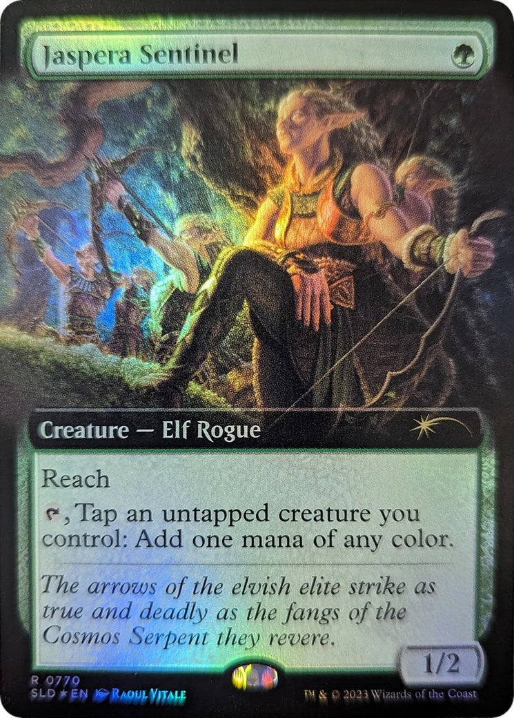 Image for Jaspera Sentinel (Extended Art) (770) (Secret Lair Drop Series) - Magic: The Gathering