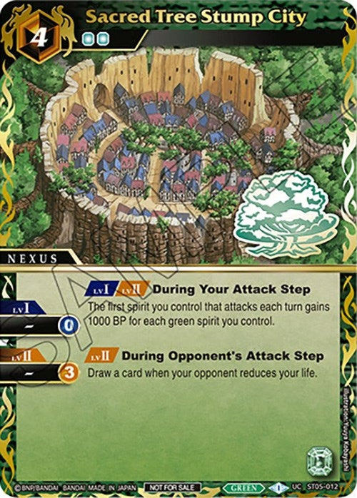 Sacred Tree Stump City (Finalist Card Set Vol. 3) (ST05-012) (Launch & Event Promos)