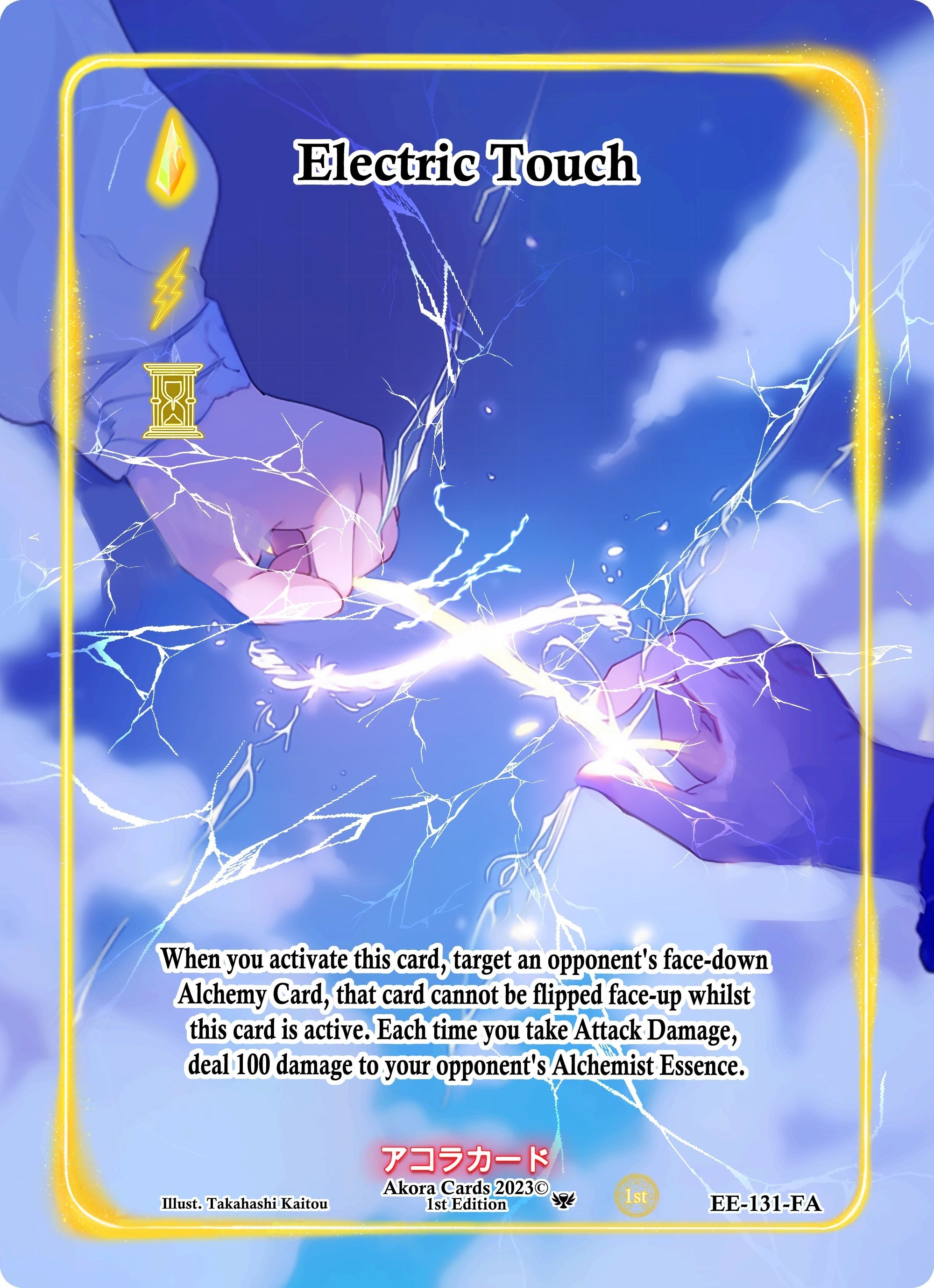 Image for Electric Touch (Full Art) (EE-131-FA) (Eternal Echoes [1st Edition]) - Akora TCG