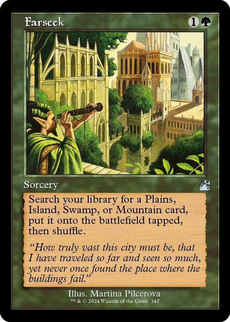 Image for Farseek (Retro Frame) (347) (Ravnica Remastered) - Magic: The Gathering