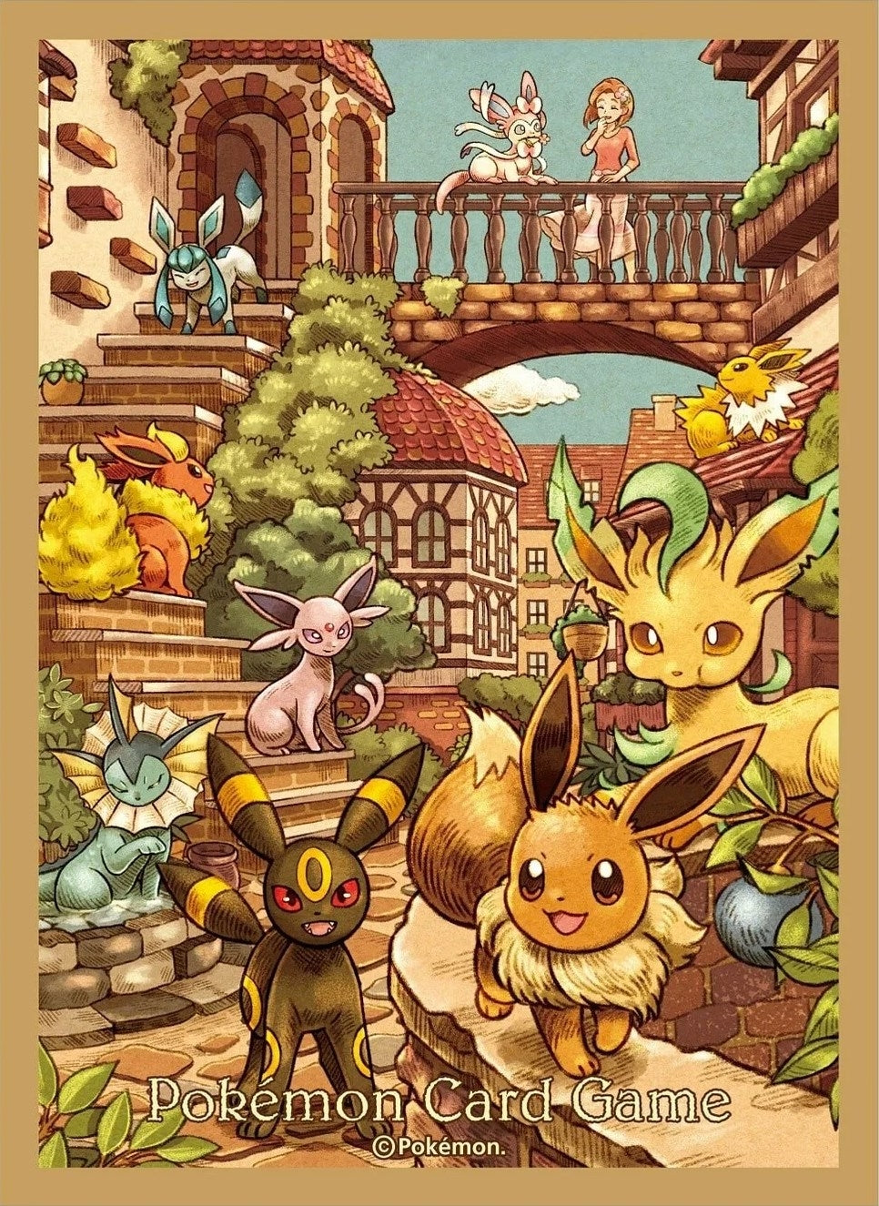 Image for Pokemon TCG: Pokemon Center Japan Exclusive Card Sleeves - Eevee Heroes Gym (64-Pack) - Card Sleeves