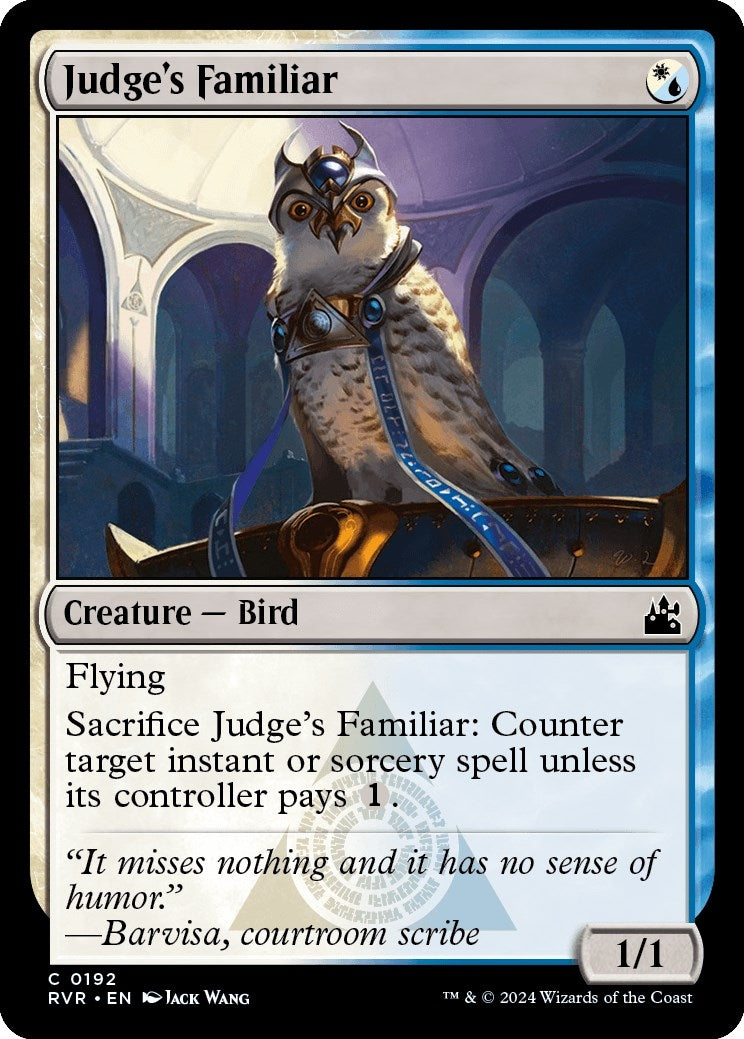 Image for Judge's Familiar (192) (Ravnica Remastered) - Magic: The Gathering