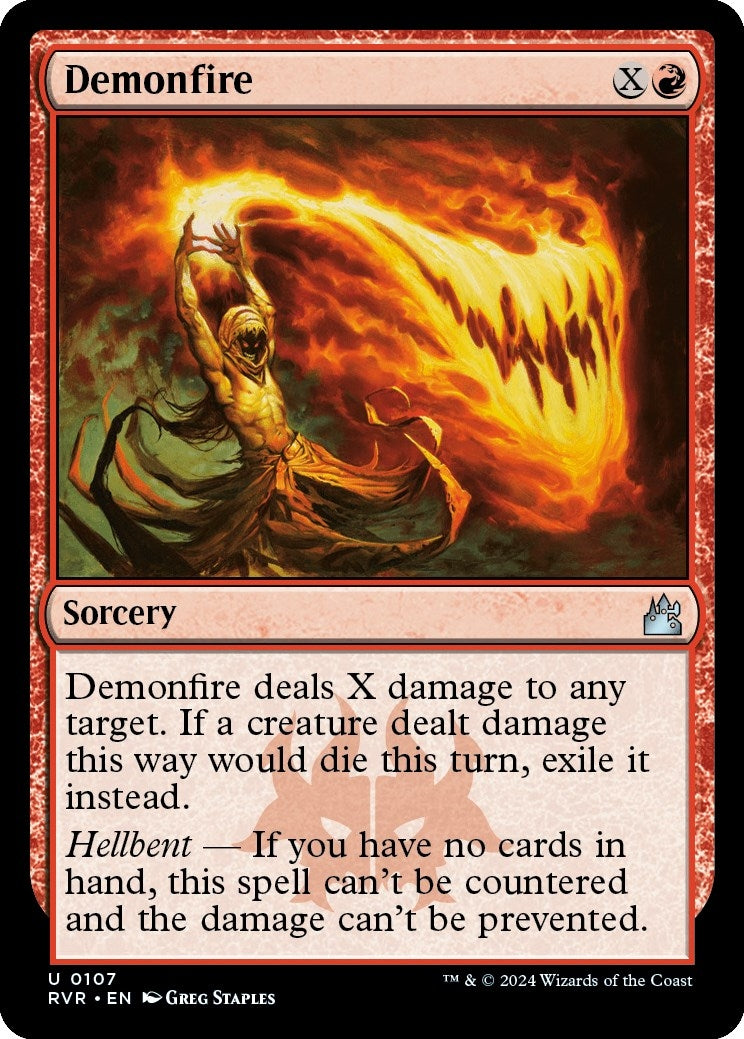 Image for Demonfire (107) (Ravnica Remastered) - Magic: The Gathering