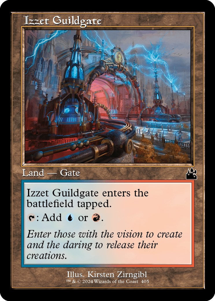 Image for Izzet Guildgate (Retro Frame) (405) (Ravnica Remastered) - Magic: The Gathering