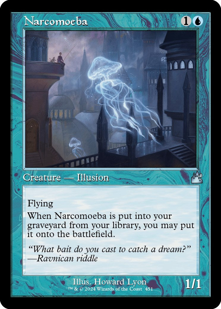 Image for Narcomoeba (Retro Frame) (451) (Ravnica Remastered) - Magic: The Gathering