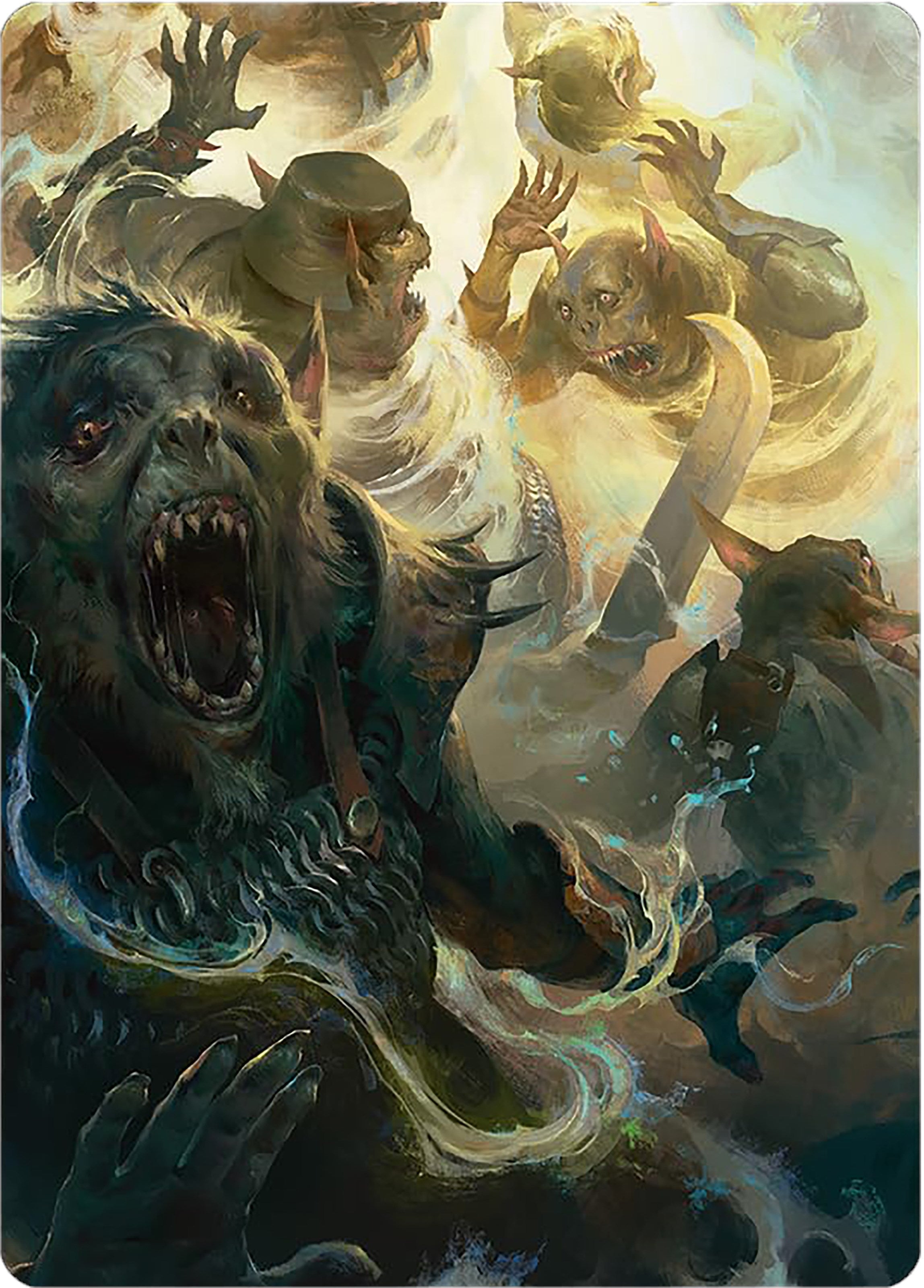 Image for Galadriel's Dismissal Art Card (10) (Universes Beyond: The Lord of the Rings: Tales of Middle-earth) - Magic: The Gathering