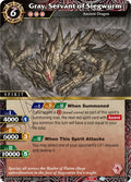 Image for Gray, Servant of Siegwurm (BSS04-005) (Savior of Chaos) - Battle Spirits Saga