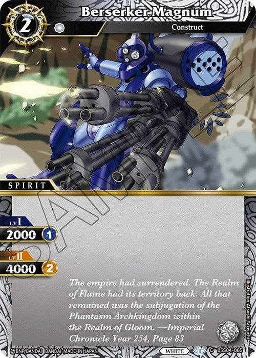 Image for Berserker Magnum (BSS04-065) (Savior of Chaos) - Battle Spirits Saga