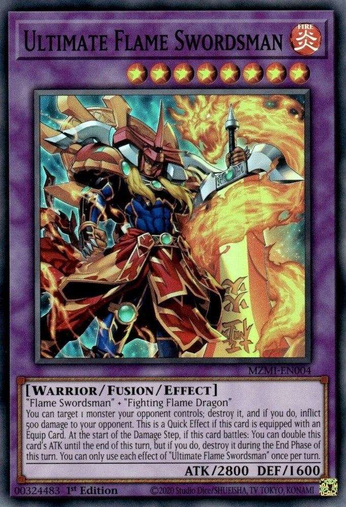 Image for Ultimate Flame Swordsman (MZMI-EN004) (MZMI) - YuGiOh