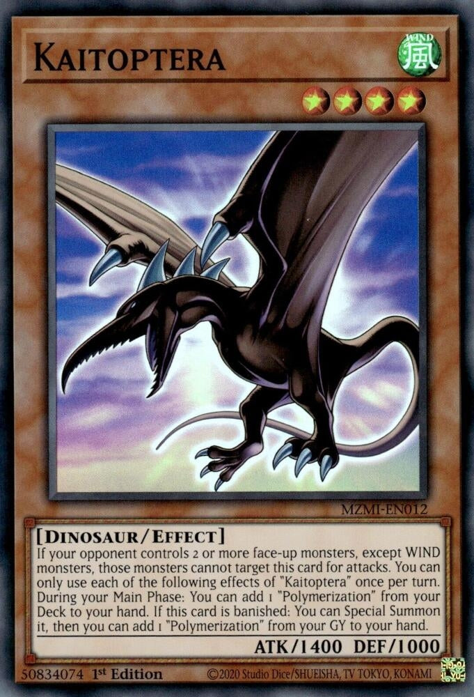 Image for Kaitoptera (MZMI-EN012) (MZMI) - YuGiOh