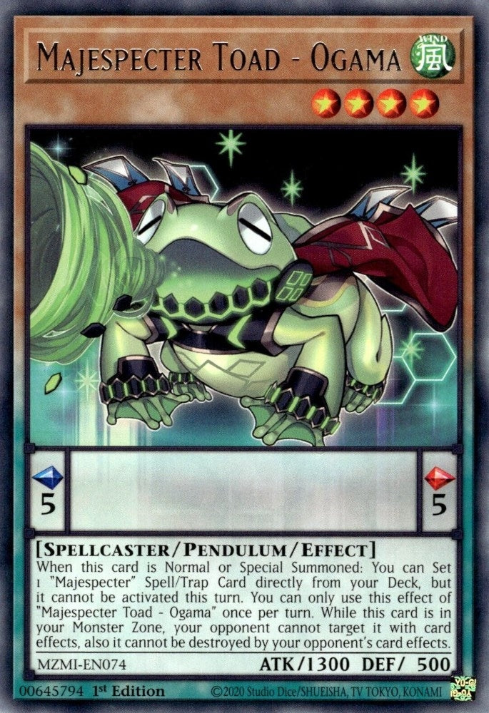 Image for Majespecter Toad - Ogama (MZMI-EN074) (MZMI) - YuGiOh