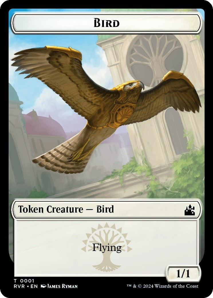 Image for Bird // Bird Illusion Double-Sided Token (1 // 5) (Ravnica Remastered) - Magic: The Gathering