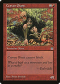 Image for Craven Giant (Stronghold) - Magic: The Gathering