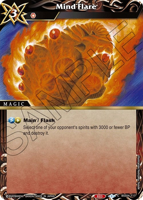 Image for Mind Flare (BSS04-117) (Savior of Chaos) - Battle Spirits Saga