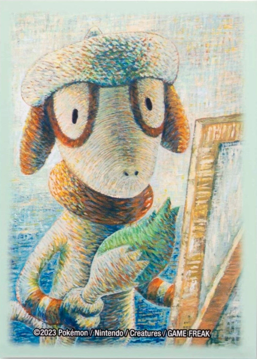 Image for Pokémon Center × Van Gogh Museum: Smeargle Inspired by Self-Portrait as a Painter Card Sleeves (65 Sleeves) - Card Sleeves