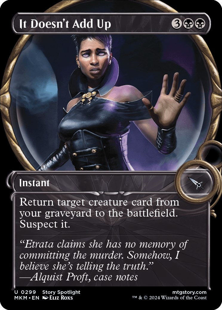 Image for It Doesn't Add Up (Showcase) (299) (Murders at Karlov Manor) - Magic: The Gathering
