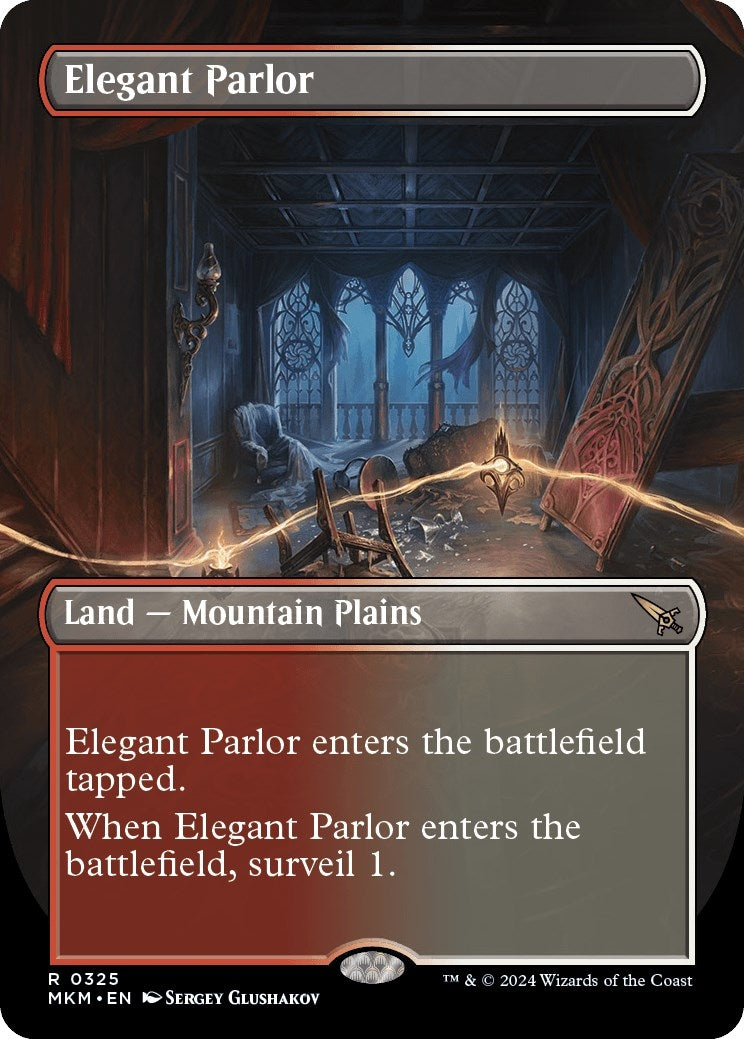 Image for Elegant Parlor (Borderless) (325) (Murders at Karlov Manor) - Magic: The Gathering