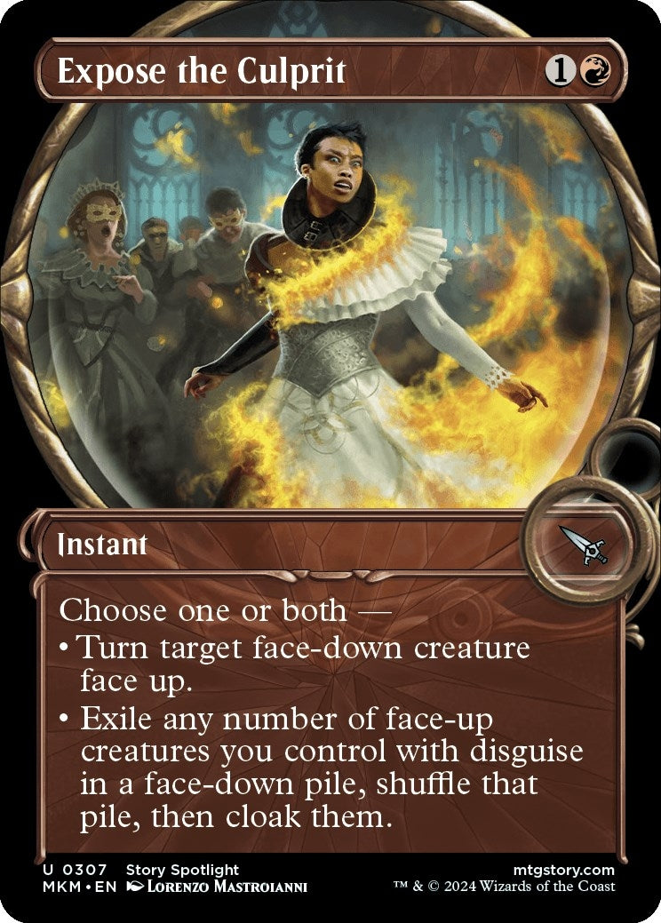 Image for Expose the Culprit (Showcase) (307) (Murders at Karlov Manor) - Magic: The Gathering