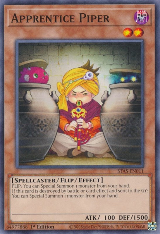 Image for Apprentice Piper (STAS-EN011) (TPSS) - YuGiOh