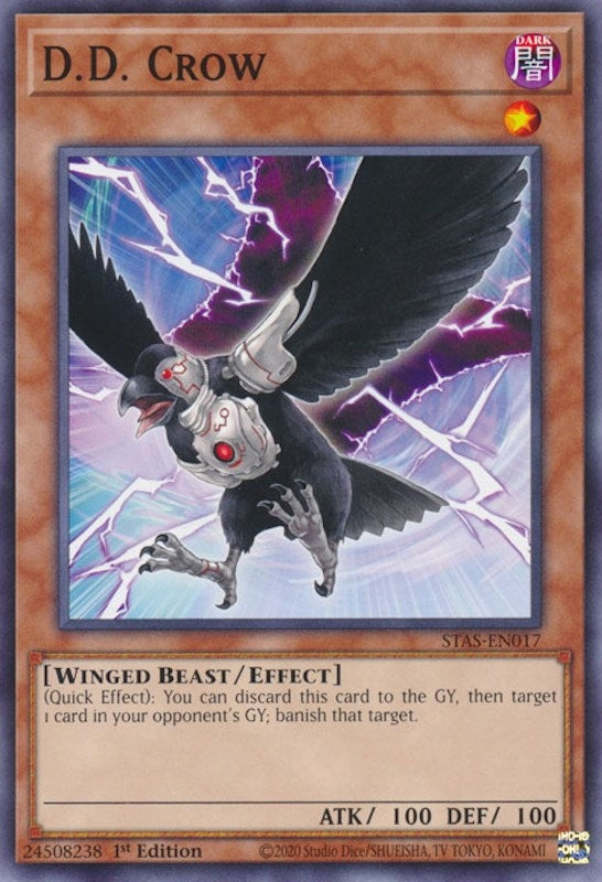 Image for D.D. Crow (STAS-EN017) (TPSS) - YuGiOh
