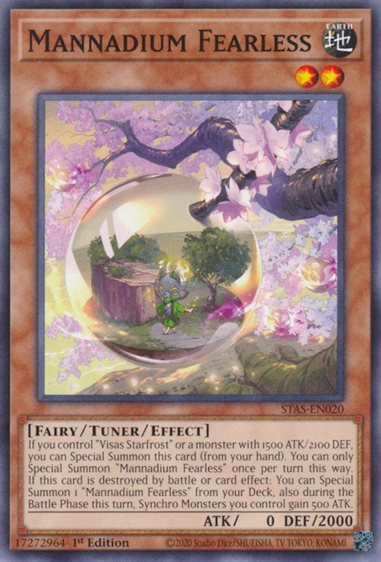 Image for Mannadium Fearless (STAS-EN020) (STAS-EN020) (TPSS) - YuGiOh