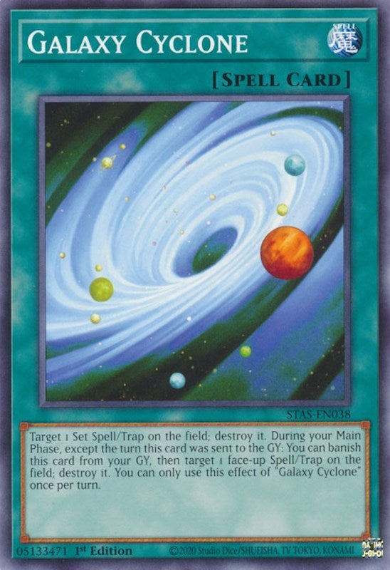 Image for Galaxy Cyclone (STAS-EN038) (TPSS) - YuGiOh