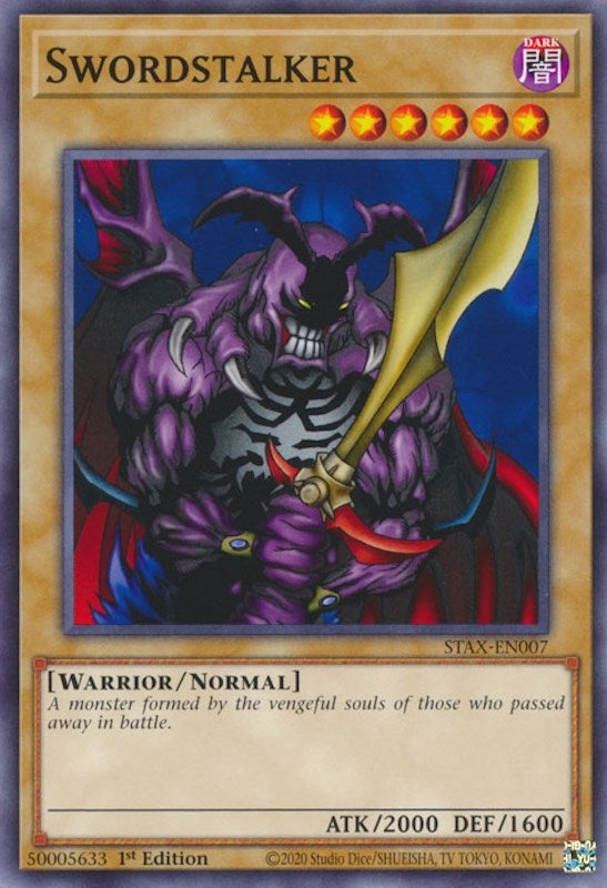 Image for Swordstalker (STAX-EN007) (TPSS) - YuGiOh