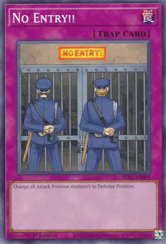 Image for No Entry!! (STAX-EN009) (TPSS) - YuGiOh