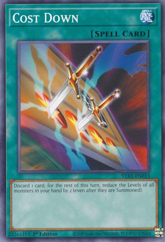 Image for Cost Down (STAX-EN013) (TPSS) - YuGiOh