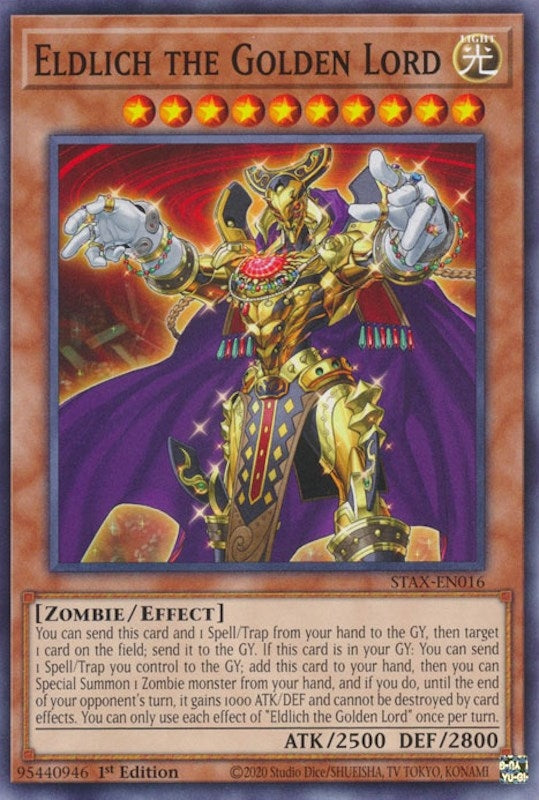 Image for Eldlich the Golden Lord (STAX-EN016) (TPSS) - YuGiOh