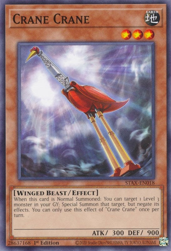 Image for Crane Crane (STAX-EN018) (TPSS) - YuGiOh