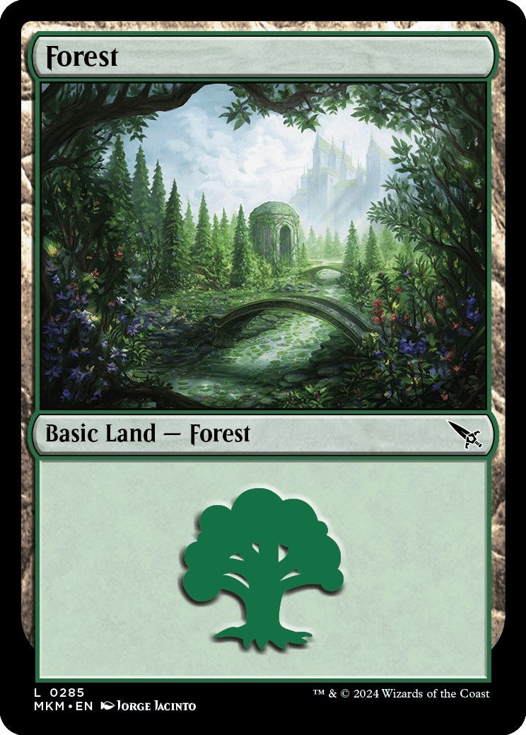 Image for Forest (0285) (285) (Murders at Karlov Manor) - Magic: The Gathering