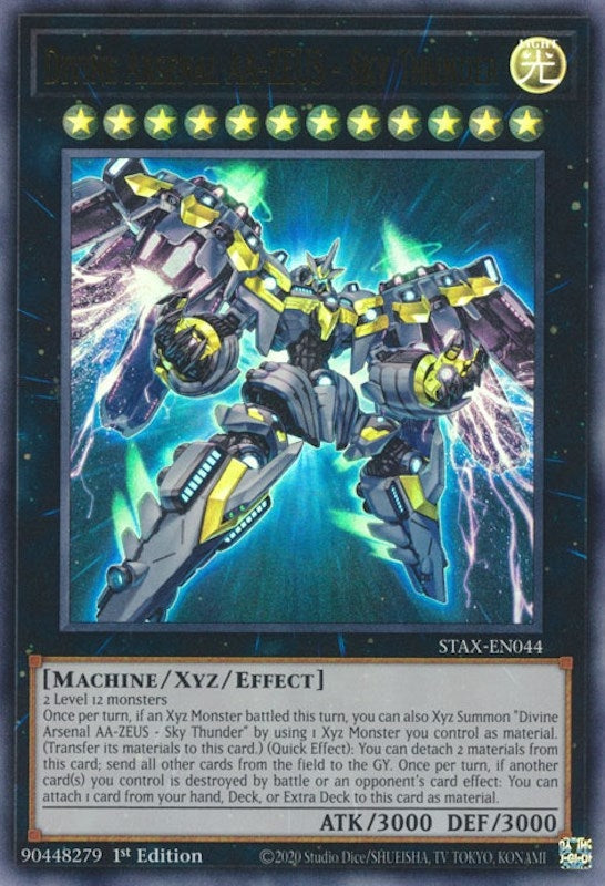 Image for Divine Arsenal AA-ZEUS - Sky Thunder (STAX-EN044) (TPSS) - YuGiOh