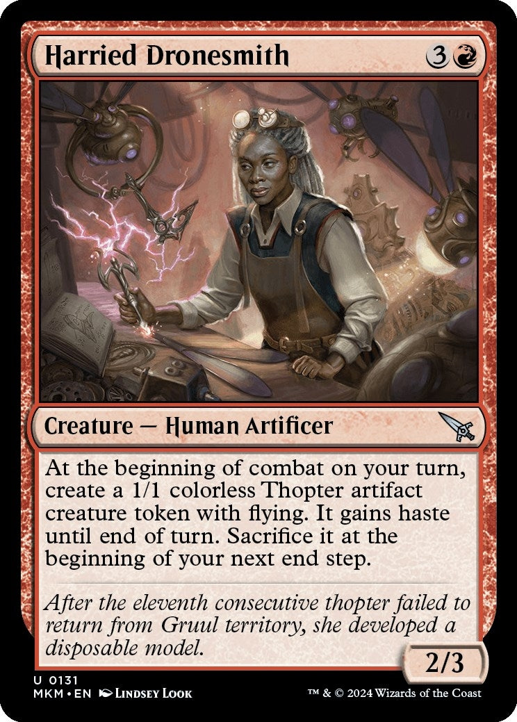 Image for Harried Dronesmith (131) (Murders at Karlov Manor) - Magic: The Gathering