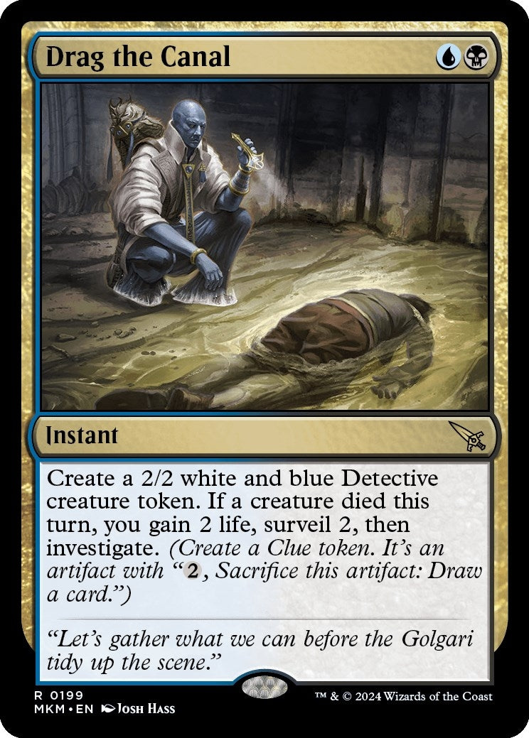 Image for Drag the Canal (199) (Murders at Karlov Manor) - Magic: The Gathering
