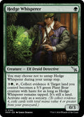 Image for Hedge Whisperer (165) (Murders at Karlov Manor) - Magic: The Gathering