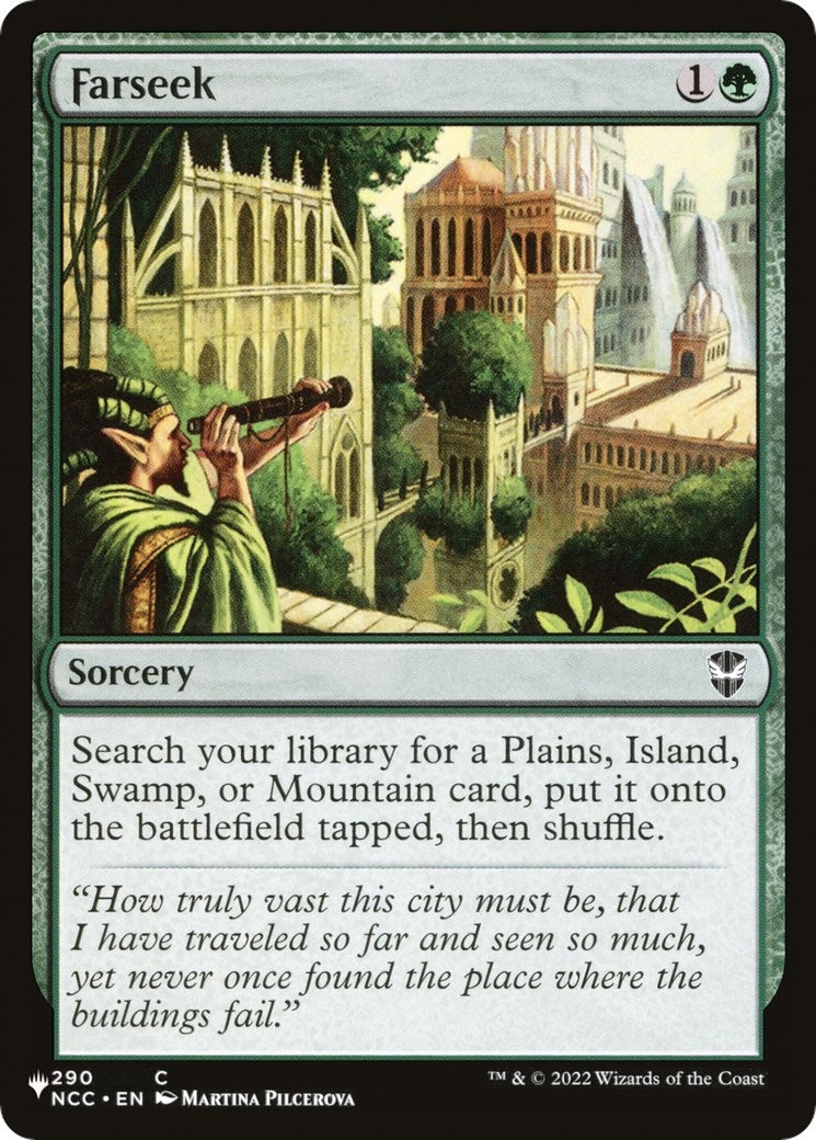Image for Farseek (NCC) (290/093) (The List Reprints) - Magic: The Gathering