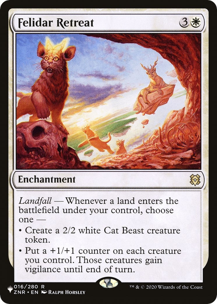 Image for Felidar Retreat (016/280) (The List Reprints) - Magic: The Gathering