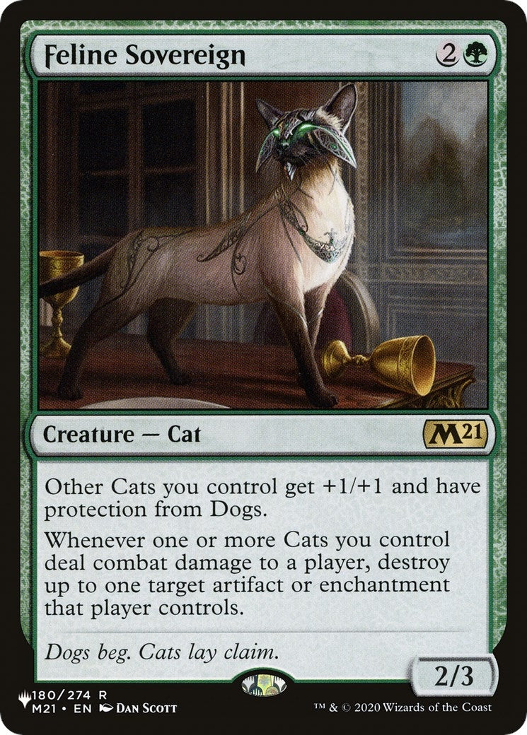 Image for Feline Sovereign (180) (The List Reprints) - Magic: The Gathering