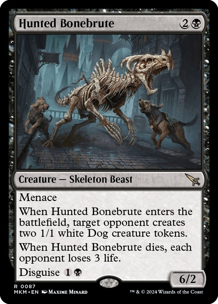 Image for Hunted Bonebrute (87) (Murders at Karlov Manor) - Magic: The Gathering