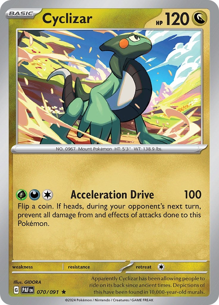 Image for Cyclizar (070/091) (PAF) - Pokemon